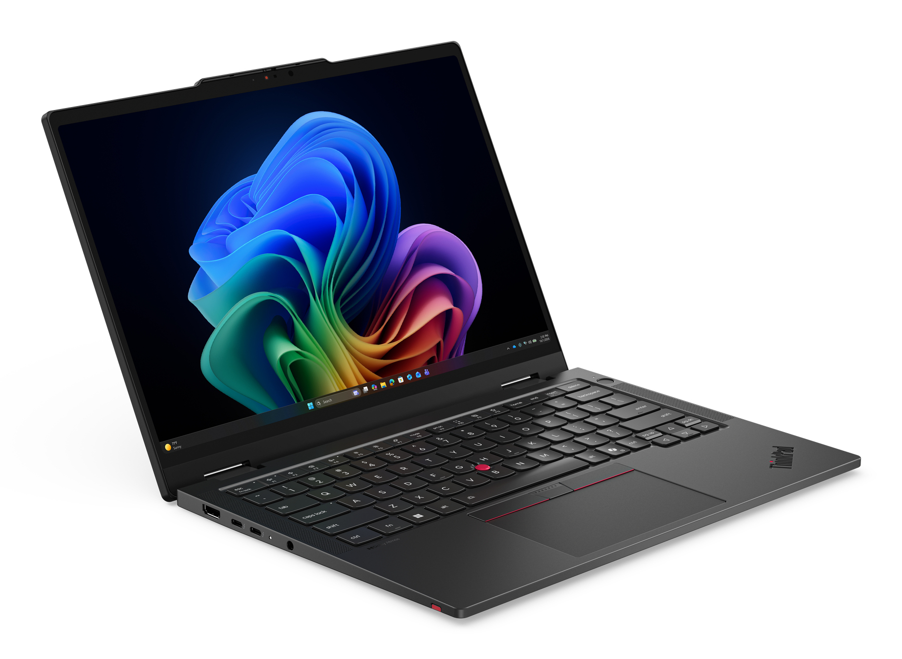 Lenovo ThinkPad T14s 2-in-1 Gen 2 Copilot+ PC Intel Core Ultra 7 355 Hybride (2-in-1) 35,6 cm (14") Touchscreen WUXGA 32 GB LPDDR5x-SDRAM 512 GB SSD Wi-Fi 7 (802.11be) Windows 11 Pro Zwart Engels - Afbeelding 5