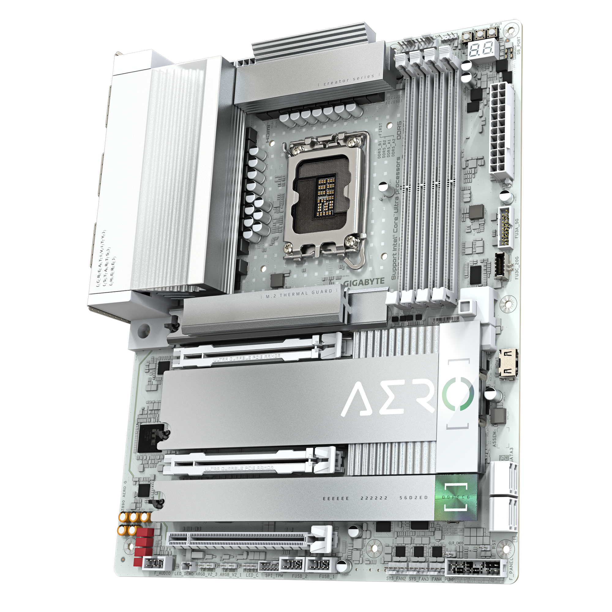 GIGABYTE Z890 AERO G moederbord Intel Z890 Express LGA 1851 (Socket V1) ATX - Afbeelding 5
