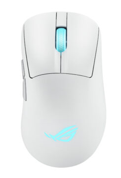 ASUS ROG Keris II Origin WHT muis Gamen Rechtshandig RF Wireless + Bluetooth + USB Type-A Optisch 42000 DPI - Afbeelding 2