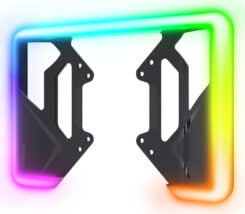 Trust GXT 2598 Quno Monitor Light Bars - RGB monitorverlichting – Set van 2 lichtbalken – USB-gevoed – Zwart - Afbeelding 2