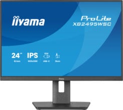 iiyama ProLite XB2495WSC-B1 computer monitor 61,2 cm (24.1") 1920 x 1200 Pixels WUXGA LED Zwart - Afbeelding 2