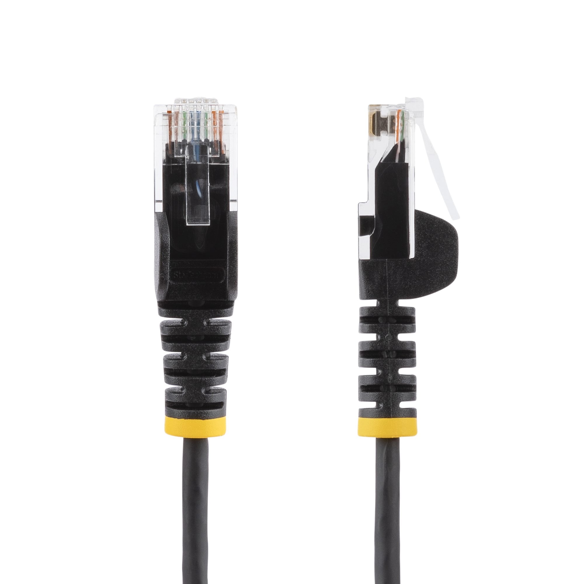 StarTech.com 5m Dunne CAT6 Ethernet Kabel, Zwart, Snagless, 100W PoE, UTP, LSZH, 28AWG Pure Koperdraad, Slim RJ45 Netwerk Patchkabel met Trekontlasting, Fluke Getest - Afbeelding 3