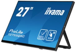 iiyama ProLite T2755QSC-B1 computer monitor 68,6 cm (27") 2560 x 1440 Pixels Quad HD LCD Touchscreen Zwart - Afbeelding 3