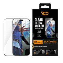 PanzerGlass ® Screen Protector iPhone 2026 Pro Max | 17 Pro Max | Ultra-Wide Fit w. FASTFIT IN-A-BOX Doorzichtige schermbeschermer 1 stuk(s) - Afbeelding 3