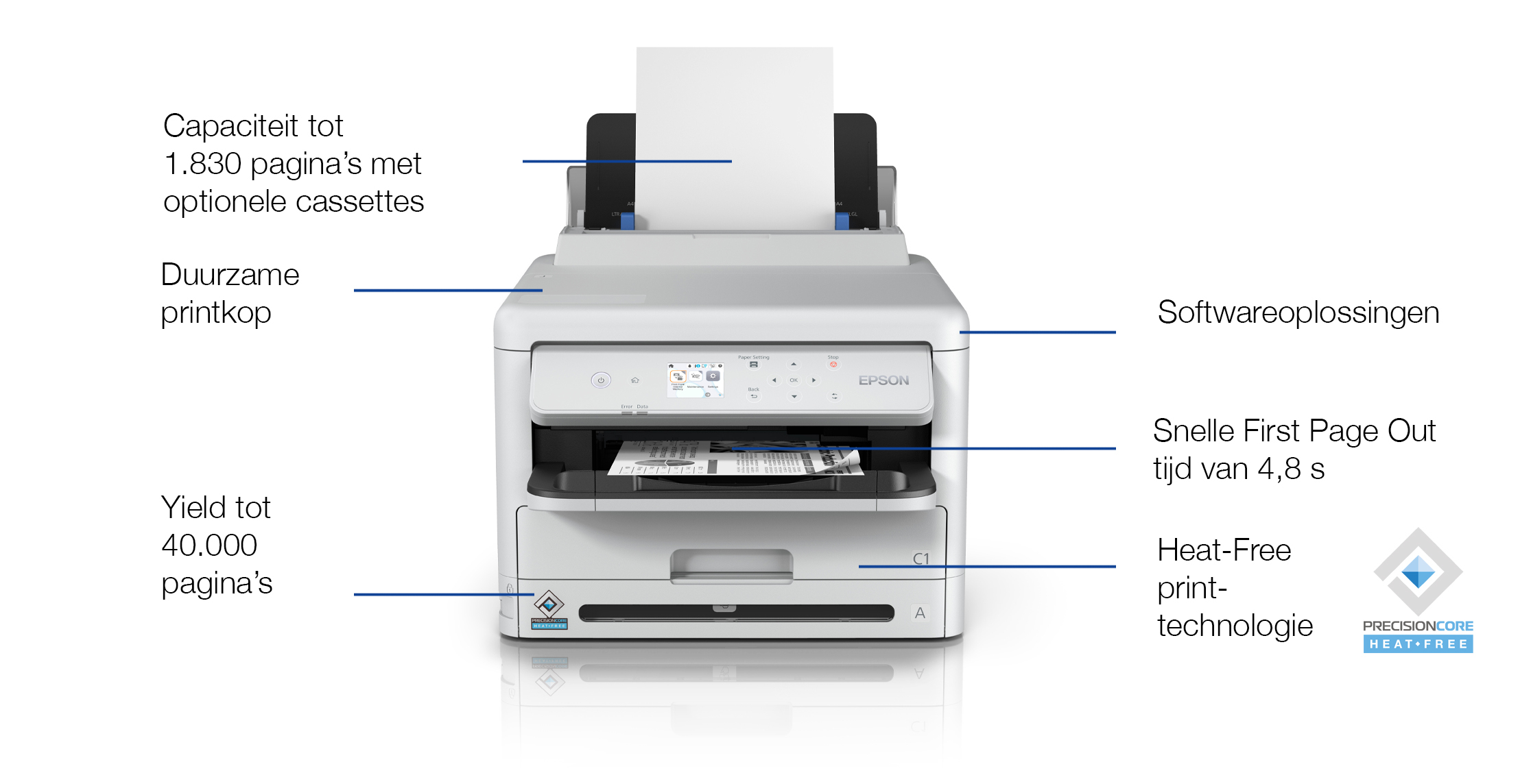 Epson WorkForce Pro WF-M5399DW - Afbeelding 3