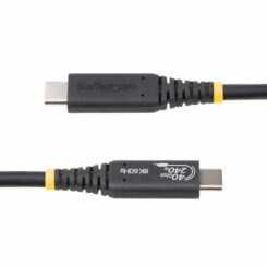 StarTech.com 50cm USB4 Kabel, USB-IF Gecertificeerde USB Type-C Kabel, 40Gbps, 240W Power Delivery PD 3.1 EPR, 8K 120Hz, USB-C Data/Laad Kabel, Compatibel met Thunderbolt/USB 3.2 Poorten - Afbeelding 5