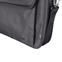 Trust Atlanta Laptop Tas 15,6 inch Eco - Laptop schoudertas – Voor laptops tot 15,6 inch – Gerecycled materiaal – Zwart - Afbeelding 6