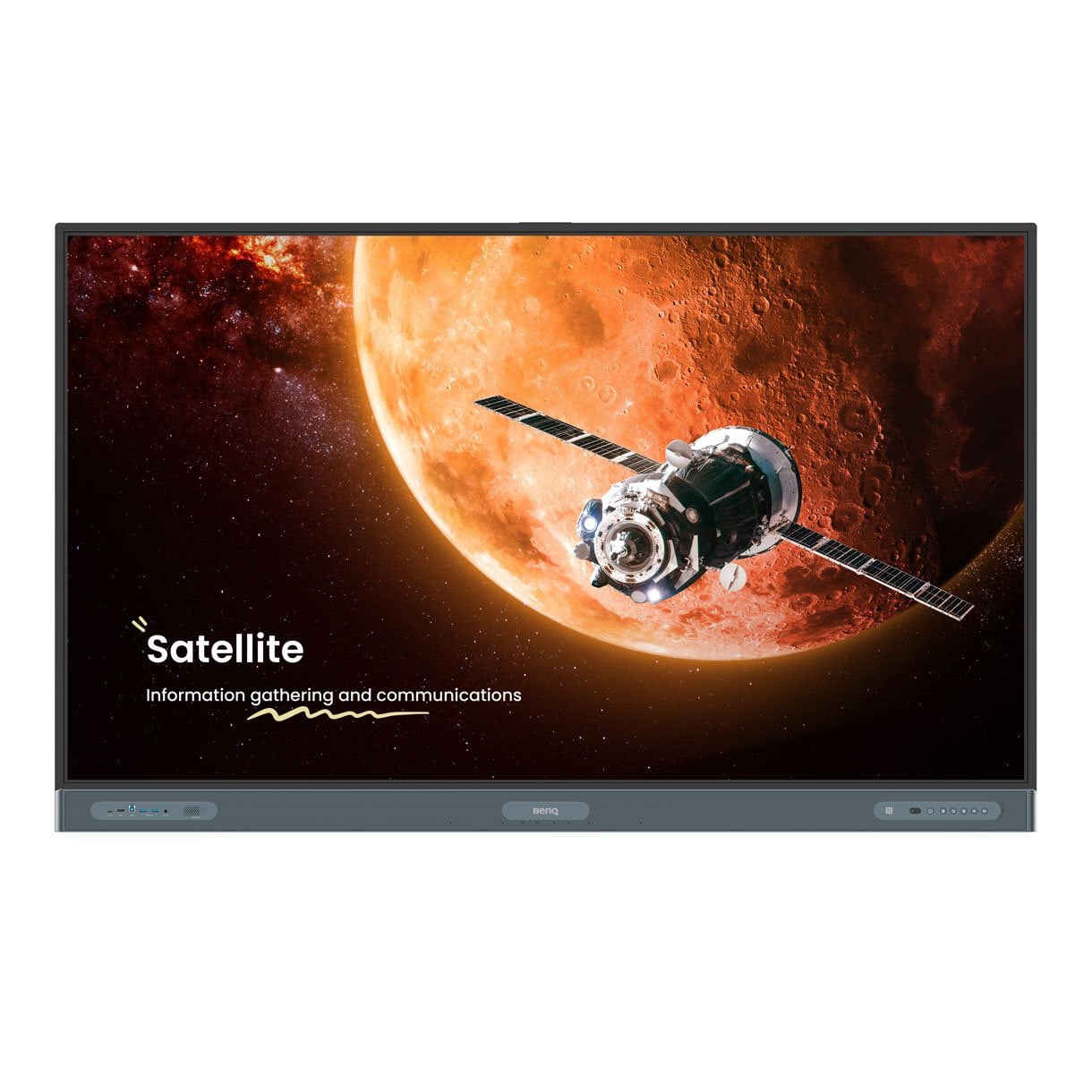 BenQ RP7504 interactief whiteboard 190,5 cm (75") 3840 x 2160 Pixels Touchscreen Zwart