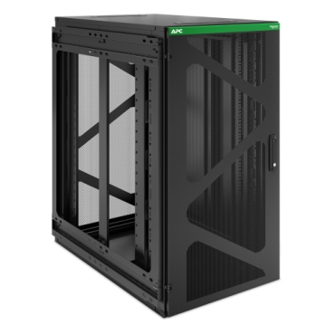 APC NetShelter WX AR124SM - 19inch Wand patchkast, 24U/HE, 800MM diep, Zijmontage, Gemonteerd - Afbeelding 4