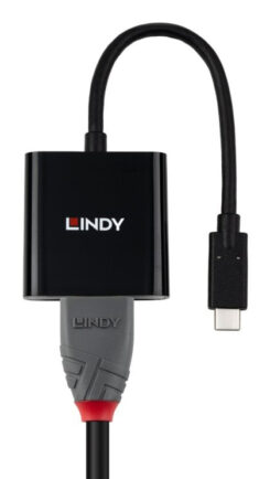 Lindy 43438 video kabel adapter 0,15 m USB Type-C HDMI Zwart - Afbeelding 5
