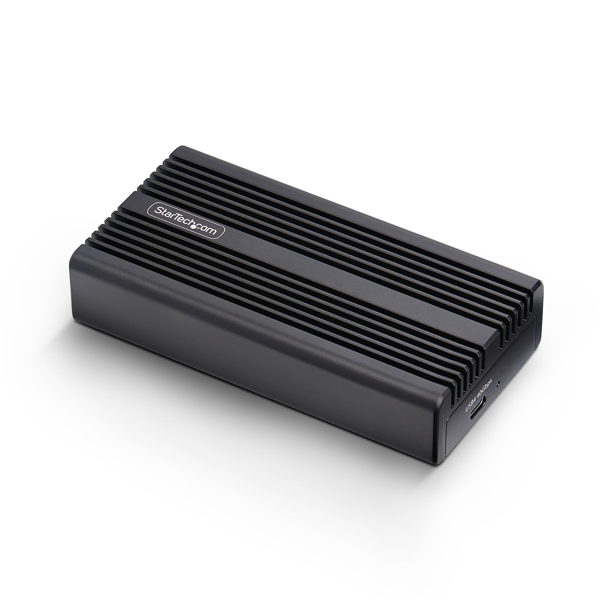 StarTech.com USB4 M.2 NVMe SSD Behuizing, 40Gbps, Externe USB-C / Thunderbolt NVMe SSD Enclosure, Aluminium Heatsink, B+M/M-Key - Afbeelding 2