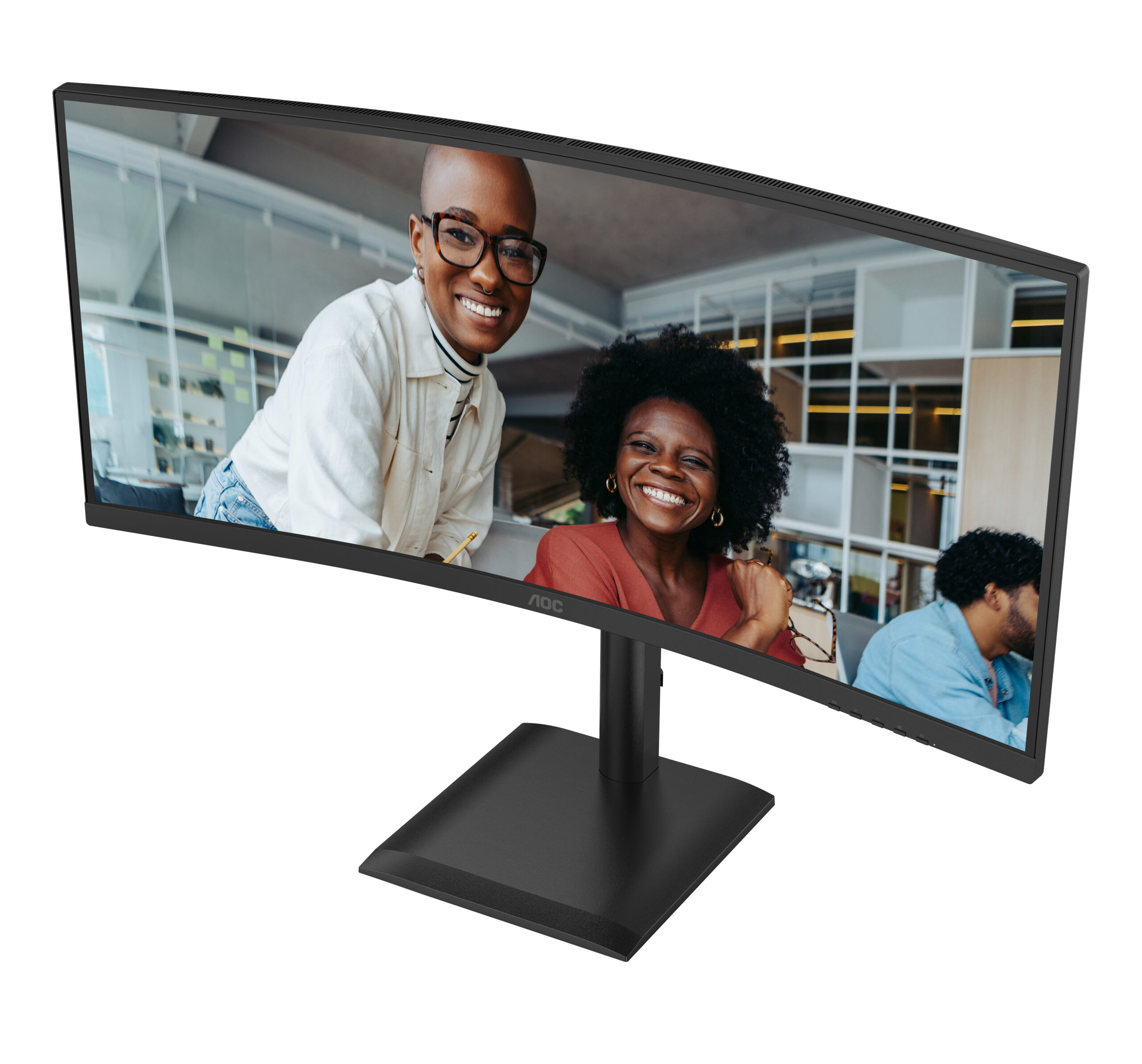 AOC CU34E4C computer monitor 86,4 cm (34") 3440 x 1440 Pixels UltraWide Quad HD LED Zwart - Afbeelding 5