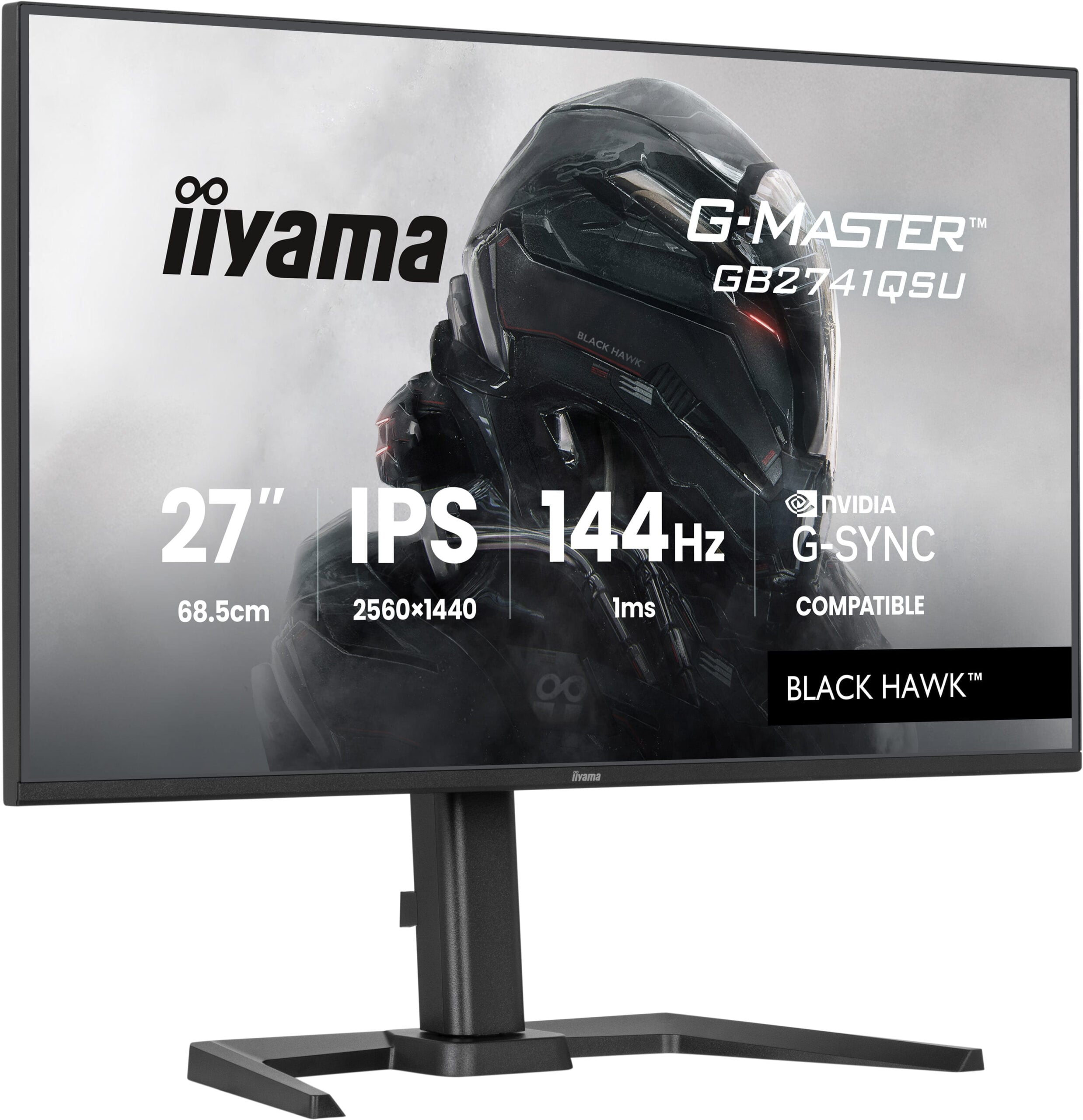 iiyama G-MASTER GB2741QSU-B1 computer monitor 68,6 cm (27") 2560 x 1440 Pixels 4K Ultra HD LED Zwart - Afbeelding 5