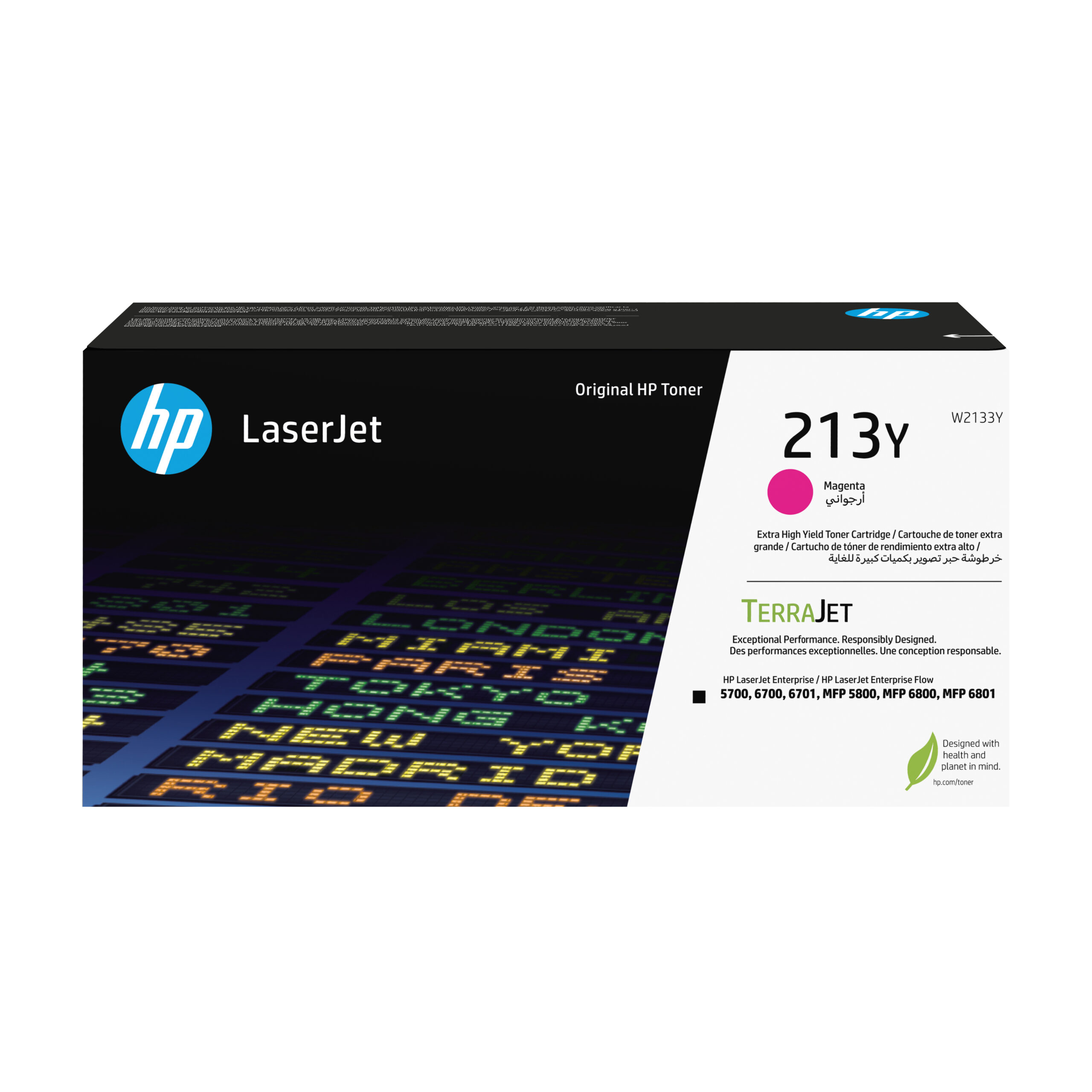 HP 213Y originele extra high-capacity LaserJet-tonercartridge, magenta - Afbeelding 2