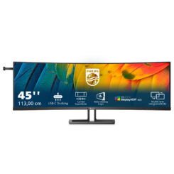 Philips 6000 series 45B1U6900C/00 computer monitor 113 cm (44.5") 5120 x 1440 Pixels UltraWide Dual Quad HD LED Zwart