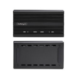 StarTech.com USB4 M.2 NVMe SSD Behuizing, 40Gbps, Externe USB-C / Thunderbolt NVMe SSD Enclosure, Aluminium Heatsink, B+M/M-Key - Afbeelding 3