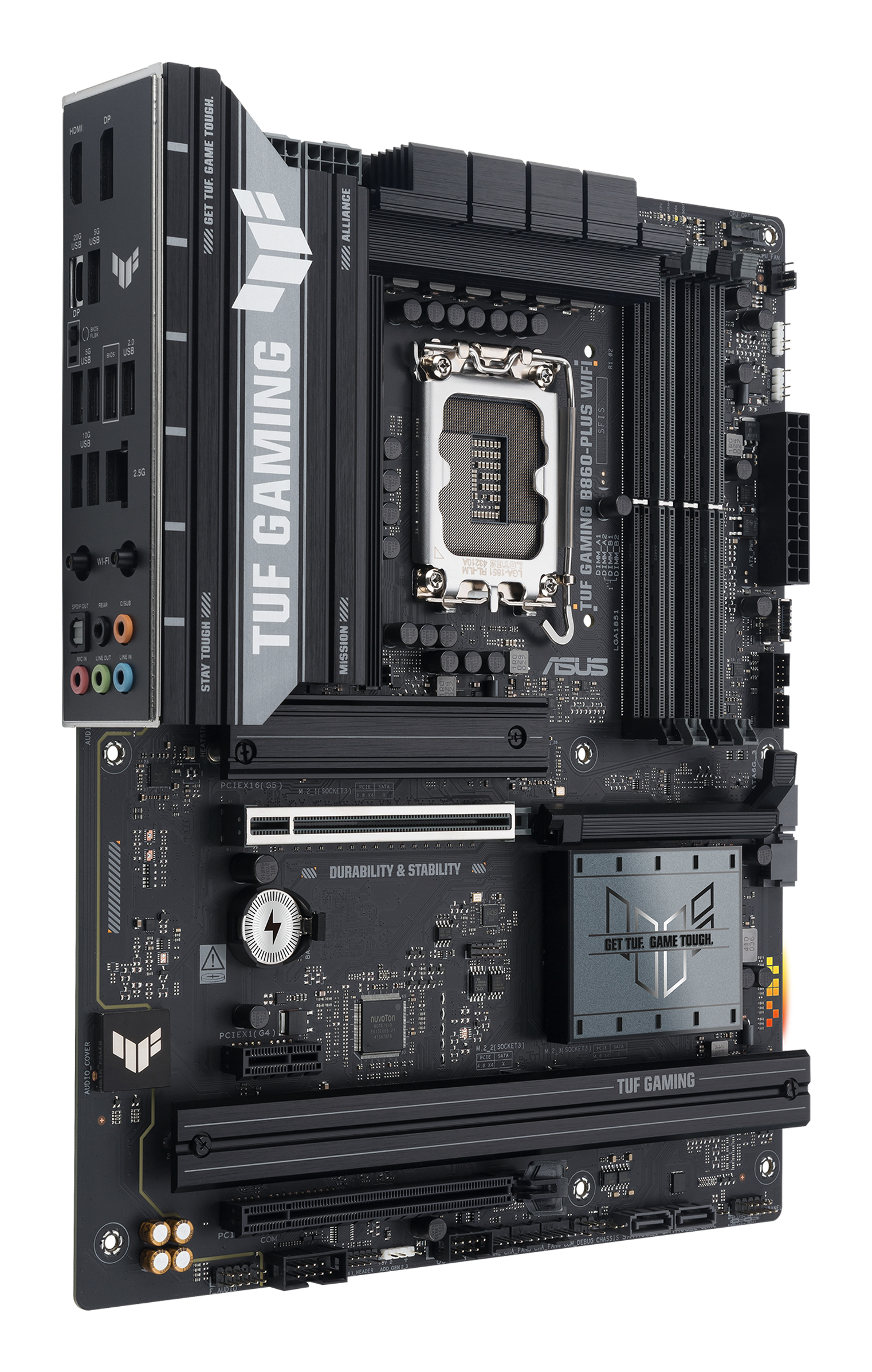 ASUS TUF GAMING B860-PLUS WIFI Intel B860 LGA 1851 (Socket V1) ATX - Afbeelding 5