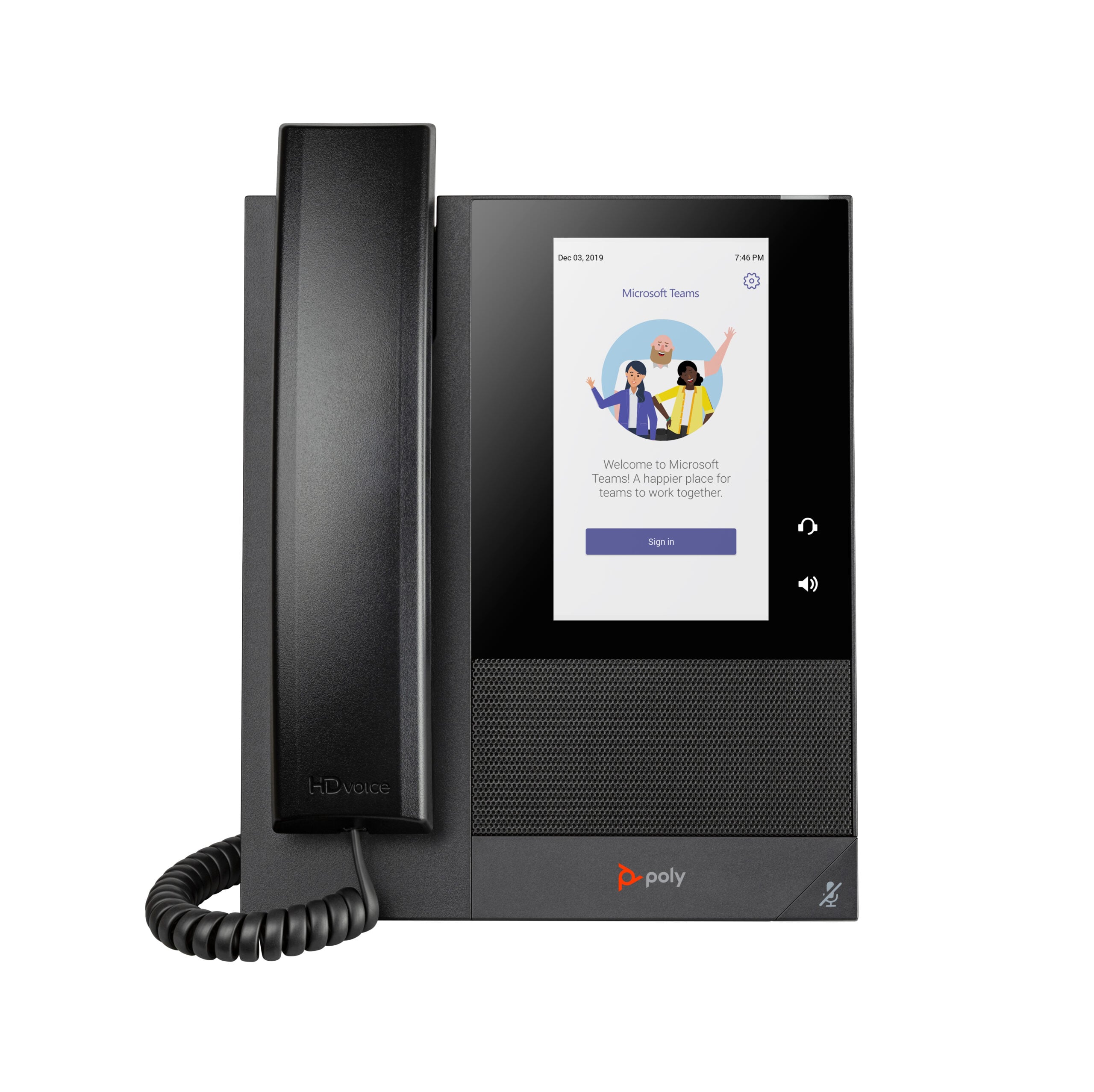 HP Poly CCX 400 Business Media Phone voor Microsoft Teams met PoE-ondersteuning - Afbeelding 2