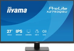 iiyama ProLite X2793QSU-B1 computer monitor 68,6 cm (27") 2560 x 1440 Pixels Quad HD LED Zwart - Afbeelding 4