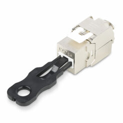 StarTech.com 10-pack RJ45 Slot met Veiligheidsleutel, Vergrendelbare RJ45 Port Blocker/Stofkap, Herbruikbare Ethernet/LAN Poort Beveiliging, Klikbare RJ45 Stofbescherming voor Servers/Switches/Wandpanelen - Afbeelding 5
