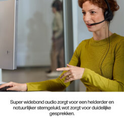 HP Poly Mission 415 Monaural USB Wired Headset - Afbeelding 6