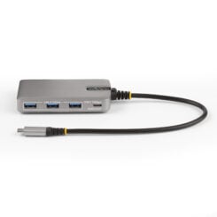 StarTech.com 4-Port USB-C Hub met USB-C DP Alt Mode Video Output 4K 60Hz, 3x USB-A, 1x USB Type-C, 100W Power Delivery Pass-Through, USB 3.2 10Gbps, 30cm Kabel, Compacte USB Hub - Afbeelding 4