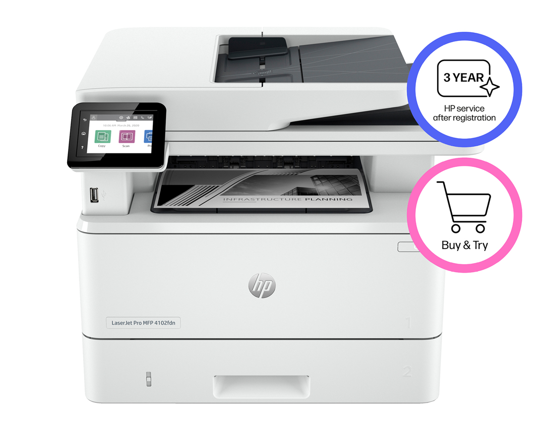 HP LaserJet Pro MFP 4102fdn printer - Afbeelding 3
