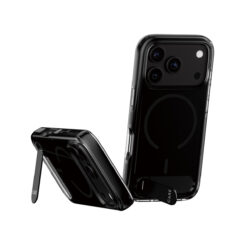 PanzerGlass CARE™ by ® Kickstand Case Smokey w. Black MagSafe iPhone 2026 Pro Max | 17 Pro Max mobiele telefoon behuizingen Hoes Transparant - Afbeelding 6