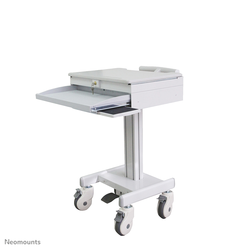Neomounts MED-M100 Medisch mobiel werkstation -17" - gasveer - vergrendelbaar - Afbeelding 3
