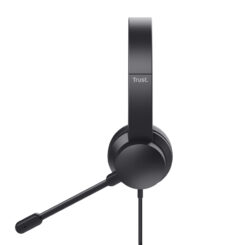 Trust HS‑150 Bedrade PC‑headset – headset – business model – verstelbare hoofdband – Zwart - Afbeelding 6