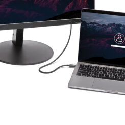 StarTech.com 50cm Thunderbolt 3 Kabel, 40Gbps, 100W PD, 4K/5K, Thunderbolt Gecertificeerd, Thunderbolt 4/USB 3.2/DisplayPort Compatibel, Zwart - Afbeelding 4