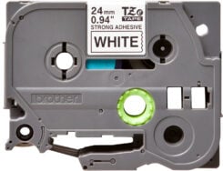Brother TZE-S251 labelprinter-tape Zwart op wit TZ - Afbeelding 3