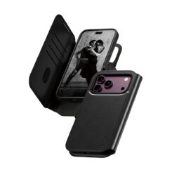PanzerGlass CARE™ by ® Tango 2-in-1 Wallet Case Black w. MagSafe iPhone 2026 Pro Max | 17 Pro Max mobiele telefoon behuizingen Hoes Transparant