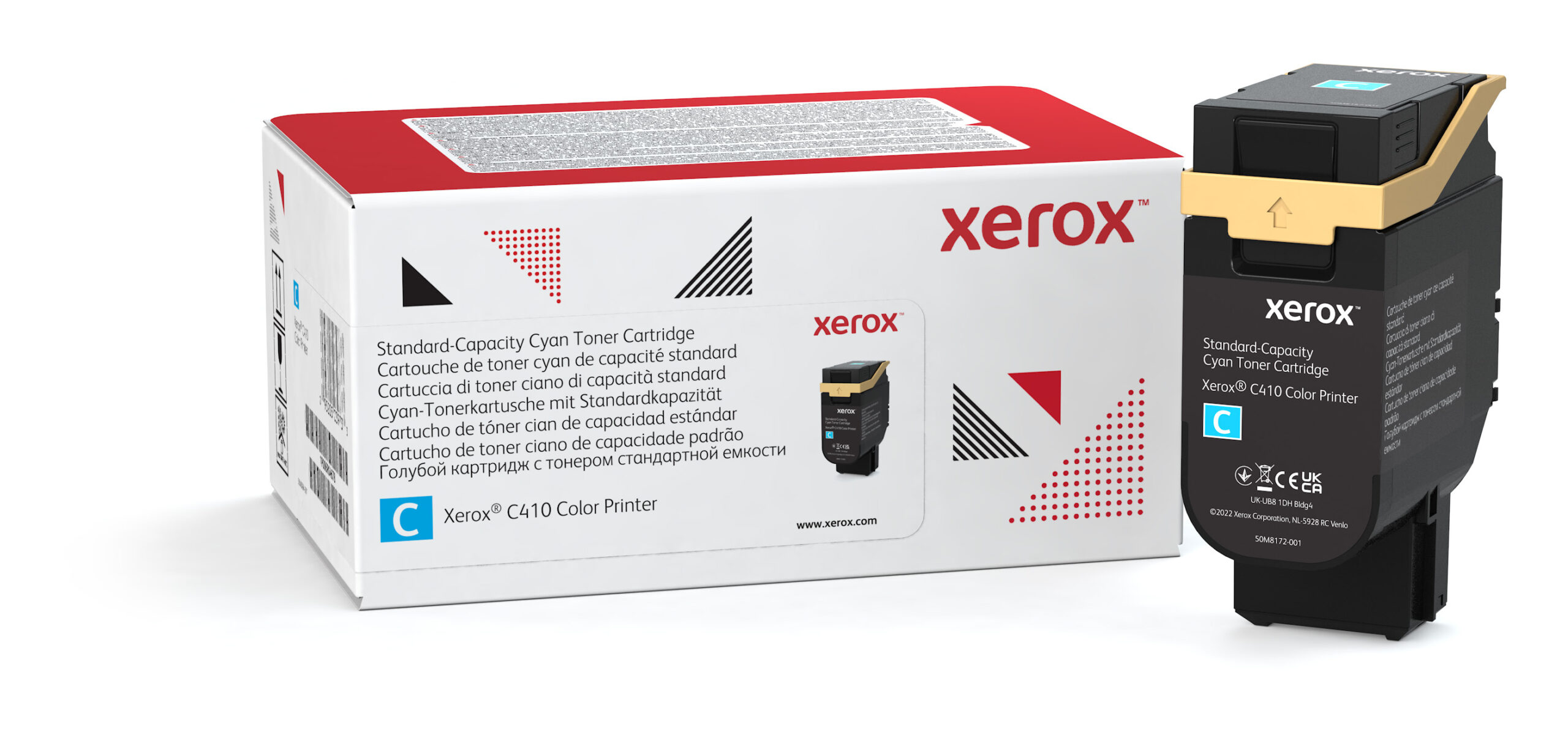 Xerox C410 / VersaLink C415 cassette cyaan toner standaardcapaciteit (2.000 pagina's) - Afbeelding 2