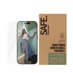 PanzerGlass SAFE. by ® Screen Protector iPhone 16 Pro | Ultra-Wide Fit | Bulk Doorzichtige schermbeschermer Apple 50 stuk(s) - Afbeelding 3