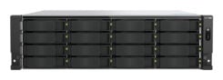 QNAP TS-H1677AXU-RP Opslagserver Rack (3U) AMD Ryzen™ 7 7745 32 GB DDR5 0 TB QNAP QTS Zwart, Grijs