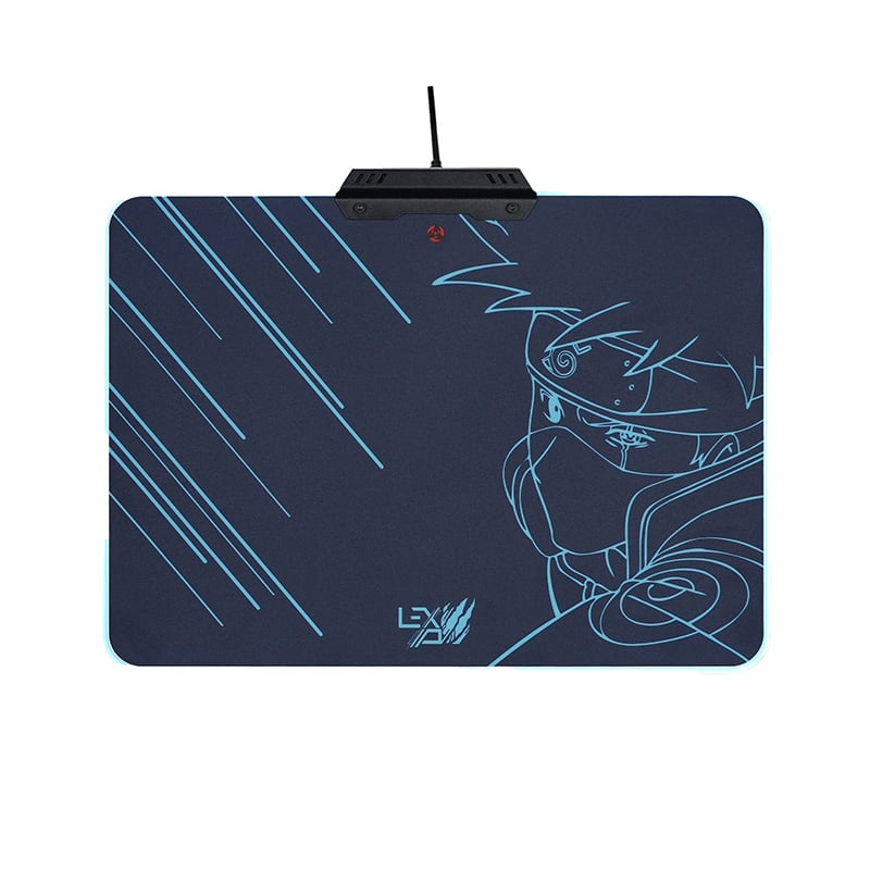 Lexip Kakashi "Kamui" Naruto Shippuden Muismat – Harde Muismat Met Micro-Getextureerd Oppervlak En Rgb-Verlichting - Afbeelding 2