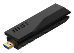 MSI BE6500 WiFi7 USB Stick - Dongle WLAN 2880 Mbit/s - Afbeelding 4