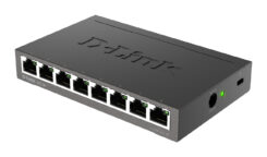 D-Link DGS-108 Unmanaged L2 Gigabit Ethernet (10/100/1000) Zwart - Afbeelding 3