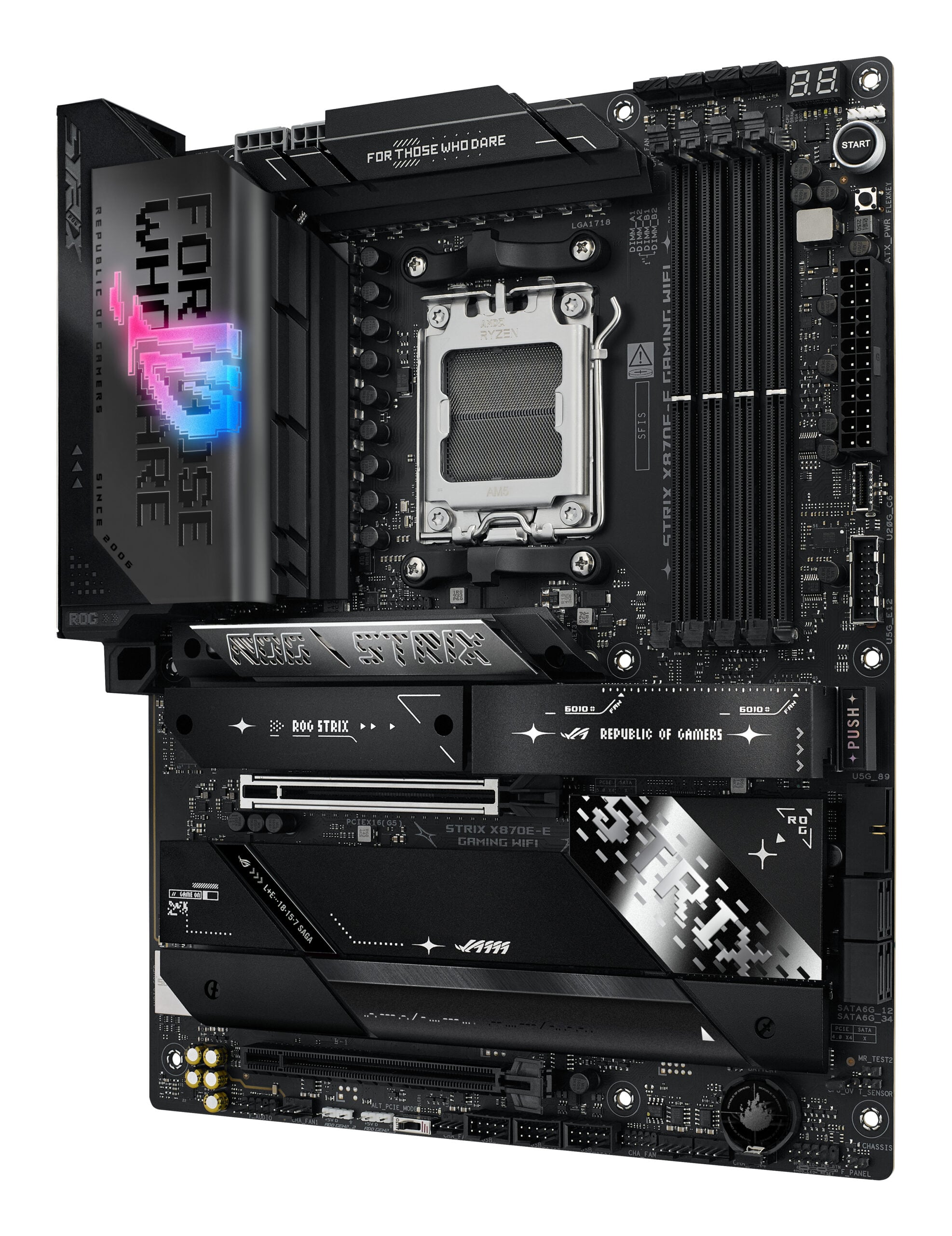 ASUS ROG STRIX X870E-E GAMING WIFI AMD X870E Socket AM5 ATX - Afbeelding 5