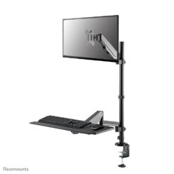 Neomounts DS90-325BL1 Zit-sta werkstation bureau 17-32" - gasveer - Afbeelding 2
