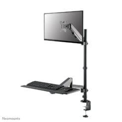 Neomounts DS90-325BL1 Zit-sta werkstation bureau 17-32" - gasveer