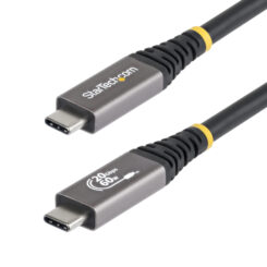 StarTech.com 3m USB4 Kabel, 20Gbps, USB-IF Gecertificeerde USB-C Kabel, 60W PD, 4K 120Hz DP 2.1, TPE Mantel, USB Type-C Kabel