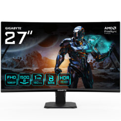 GIGABYTE GS27FC computer monitor 68,6 cm (27") 1920 x 1080 Pixels Full HD LED Zwart - Afbeelding 2