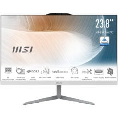 MSI Modern AM242 1M-1220EU Intel Core 5 120U 60,5 cm (23.8") 1920 x 1080 Pixels Alles-in-één-pc 8 GB DDR5-SDRAM 512 GB SSD Windows 11 Pro Wi-Fi 6E (802.11ax) Wit - Afbeelding 3