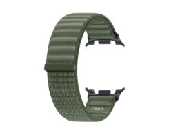 Samsung Fabric Band (S/M) for Galaxy Watch9 (Watch8) Olijf Stof/Weefsel - Afbeelding 4