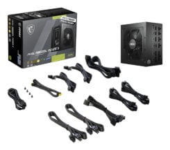 MSI MAG A850GL PCIE5 II power supply unit 850 W 20+4 pin ATX ATX Zwart - Afbeelding 5