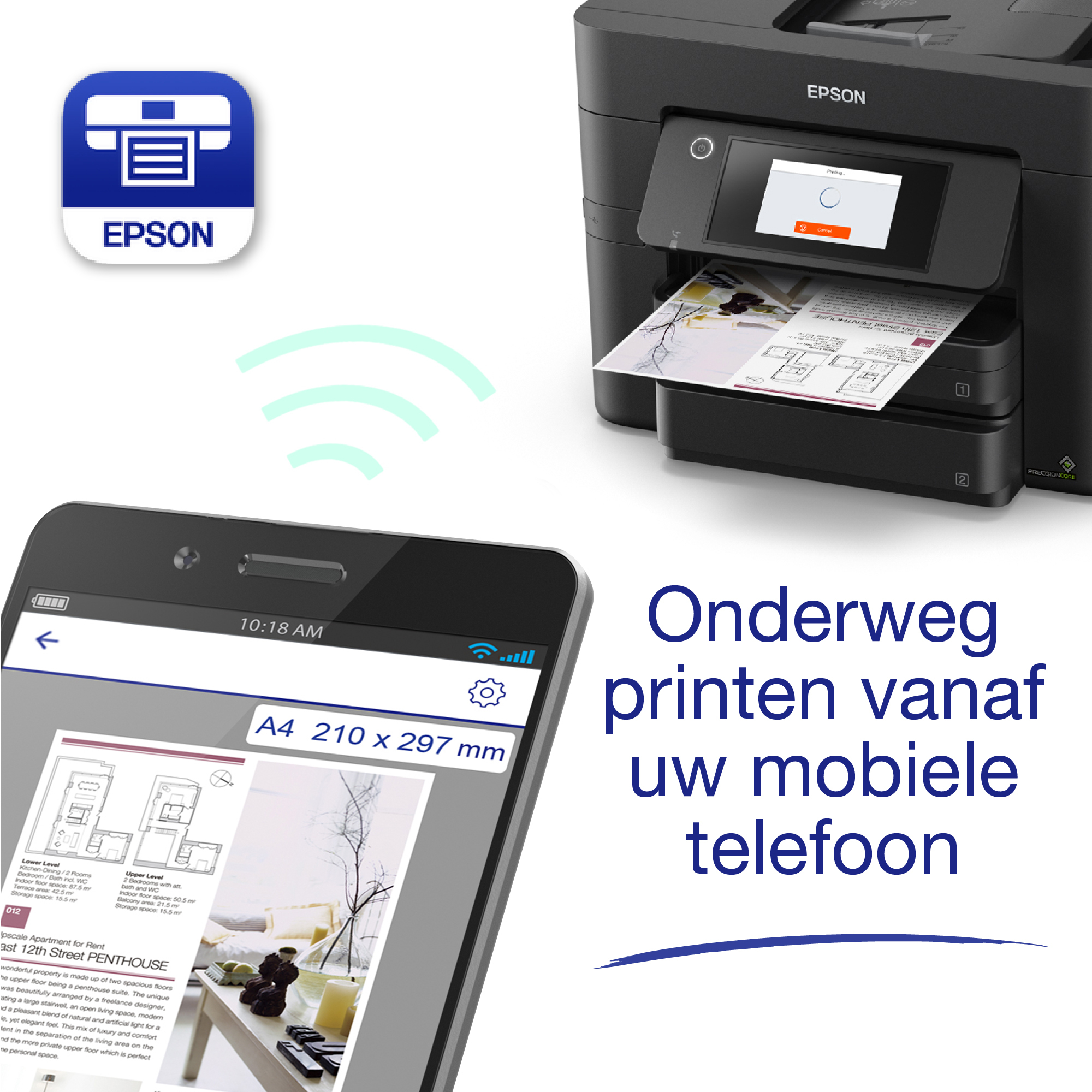 Epson WorkForce Pro WF-4830DTWF - Afbeelding 5