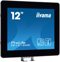 iiyama TF1215MC-B1 computer monitor 30,7 cm (12.1") 1024 x 768 Pixels LCD Touchscreen Zwart - Afbeelding 2