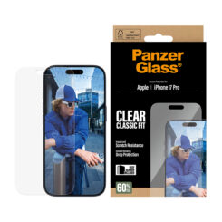 PanzerGlass ® Screen Protector iPhone 17 Pro | Classic Fit w. EasyAligner Doorzichtige schermbeschermer Apple 1 stuk(s) - Afbeelding 3